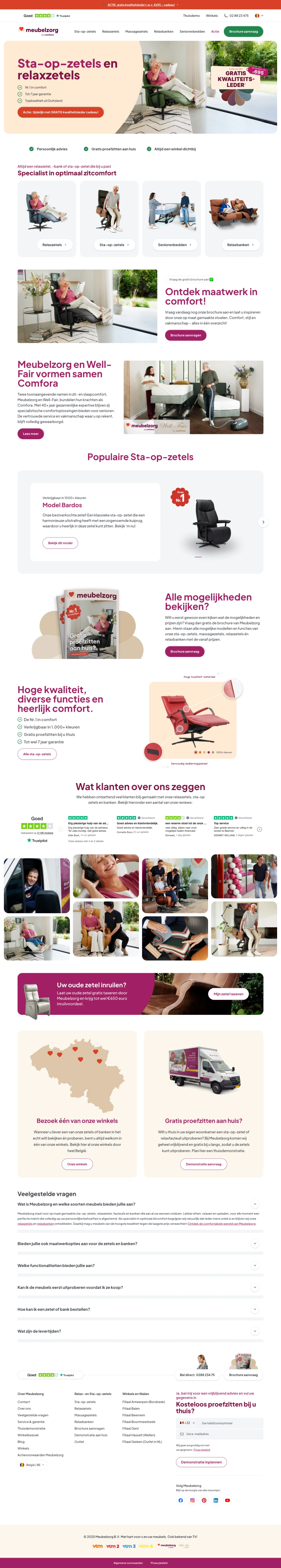 Screenshot of Meubelzorg