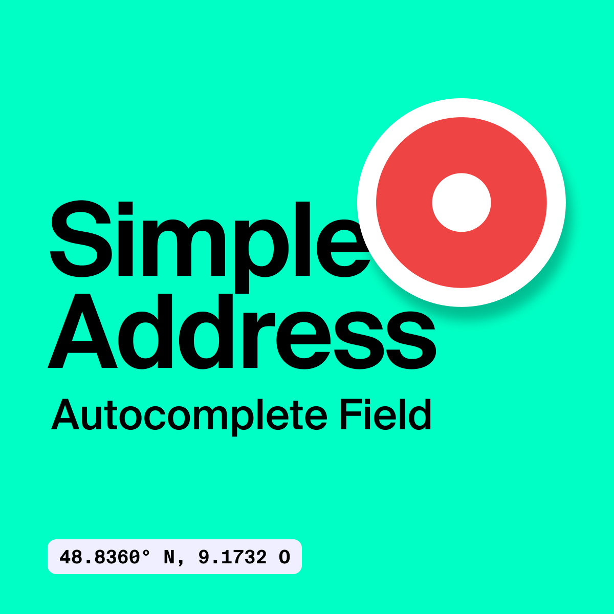 Simple Address Field Thumbnail
