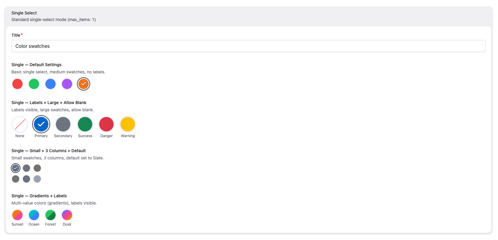 Color Swatches Thumbnail