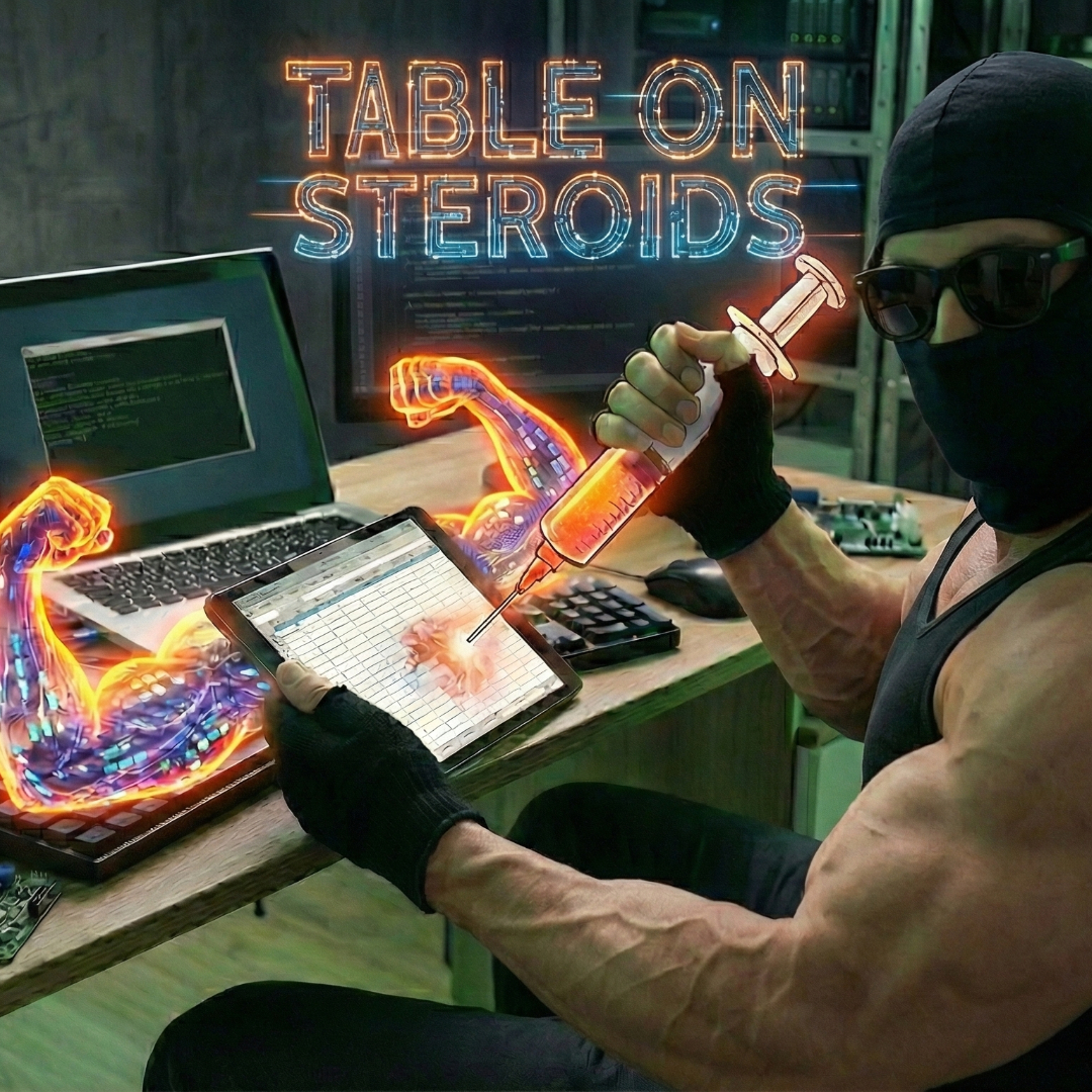 Table on Steroids Thumbnail